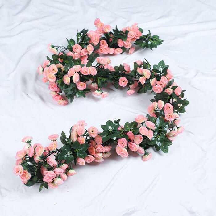 69 head Red Rose Garland