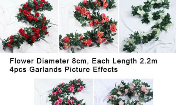 Faux Flower Garland