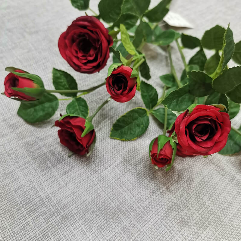 Artificial Silk Roses Flowers