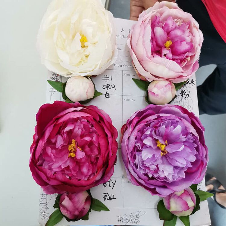 Artificial Peony Silk Flowers