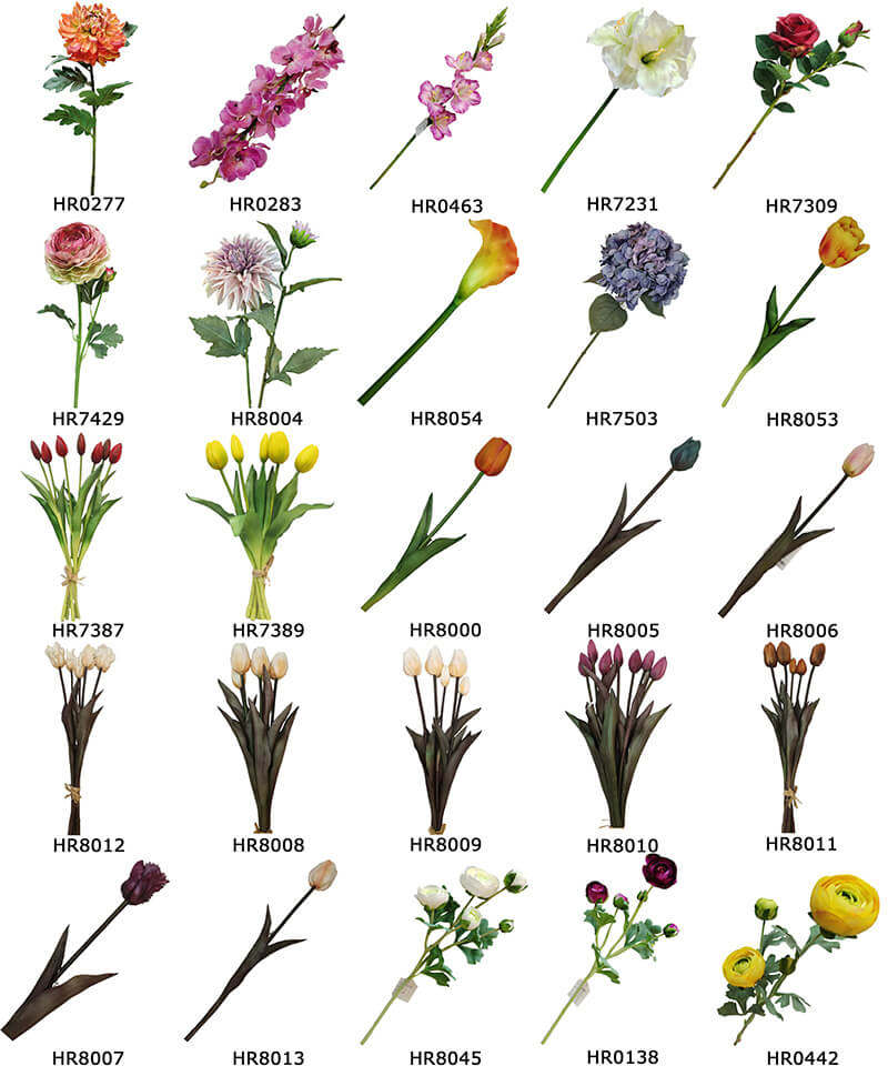 artificial flower catalog