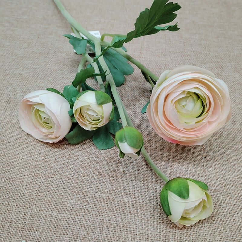 fake ranunculus flowers