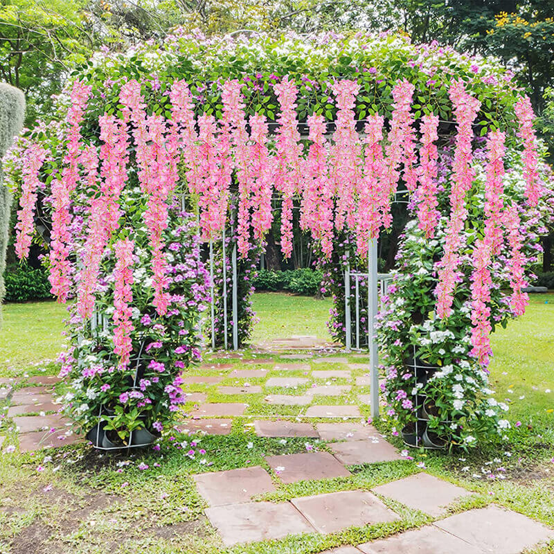 Wisteria garlands