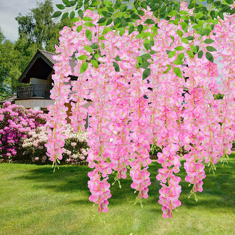 Wisteria garlands