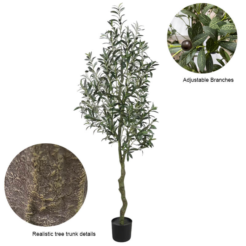 artificial olive trees for outdoor