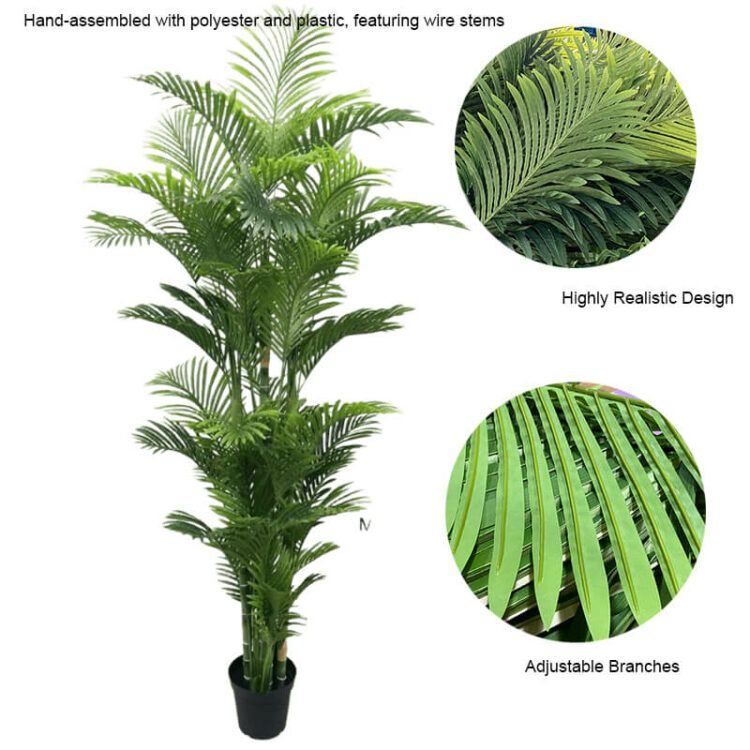 Potted Artificial Palm